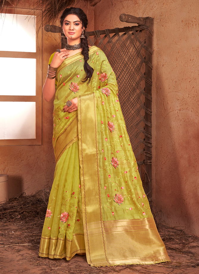 Sangam Manbhawan Ethnic Wear Wholesale Designer Sarees Catalog
